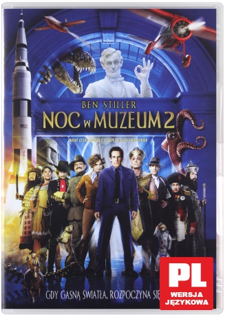 Noc w muzeum 2: Ucieczka z wystawy [DVD]