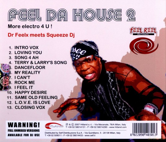 Dr. Feelx: Feel Da House Vol. 2 [CD]