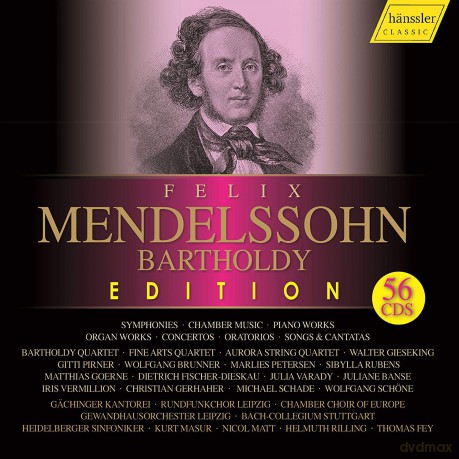 Mendelssohn-Bartholdy: Felix Mendelssohn - Mendelssohn Bartholdy Edition (56) [CD]
