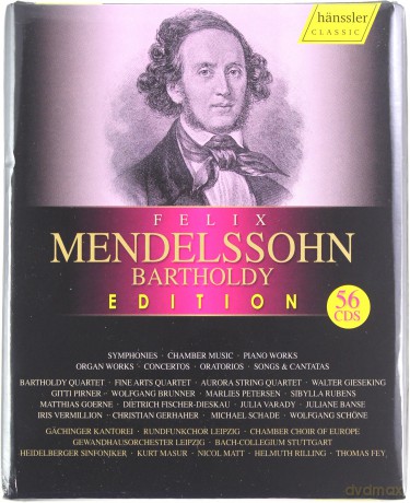 Mendelssohn-Bartholdy: Felix Mendelssohn - Mendelssohn Bartholdy Edition (56) [CD]