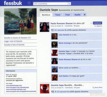 Daniele Sepe: Fessbuk - Buonanotte Al Manicomio [CD]