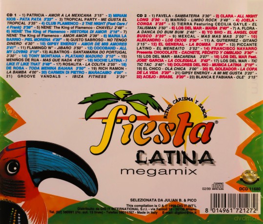 Fiesta Latina Megamix [2CD]