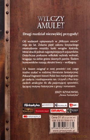 Wilczy amulet - S.A. Swann [KSIĄŻKA]