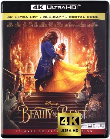Beauty and the Beast (Piękna i Bestia) (Disney) [Blu-Ray 4K]+[Blu-Ray]