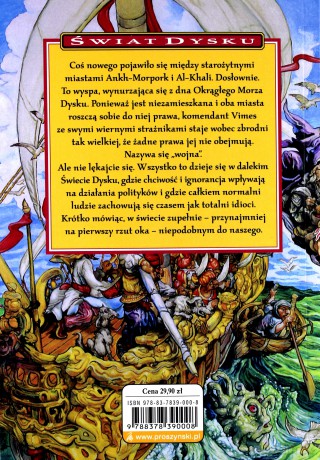 Bogowie, honor, Ankh-Morpork - Terry Pratchett [KSIĄŻKA]