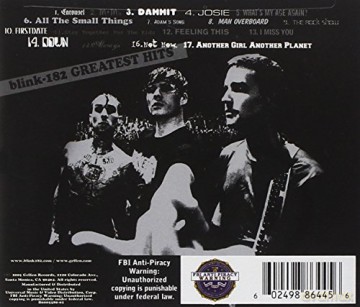Blink 182: Greatest Hits [CD]