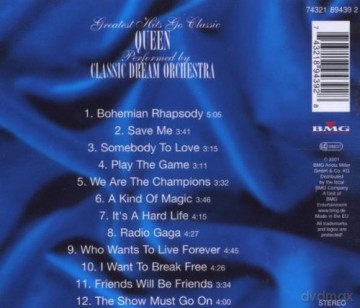 Classic Dream Orchestra: Greatest Hits Go Classic: Queen [CD]