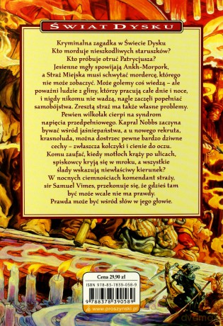 Na glinianych nogach - Terry Pratchett [KSIĄŻKA]