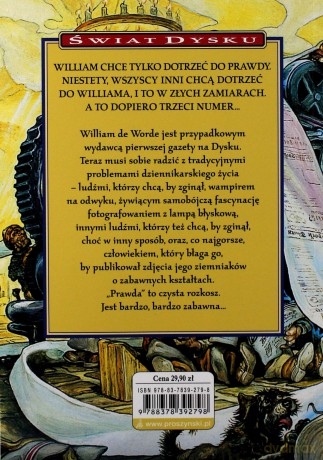 PRAWDA - Terry Pratchett [KSIĄŻKA]