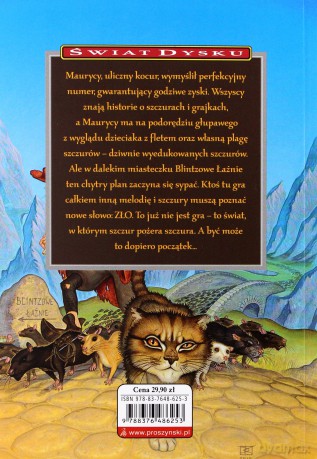 Zadziwiający Maurycy i jego edukowane gryzonie - Terry Pratchett [KSIĄŻKA]