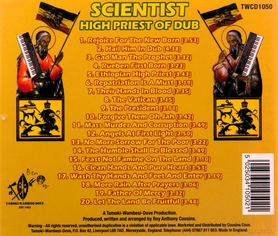 Scientist: High Priest Of Dub [CD]