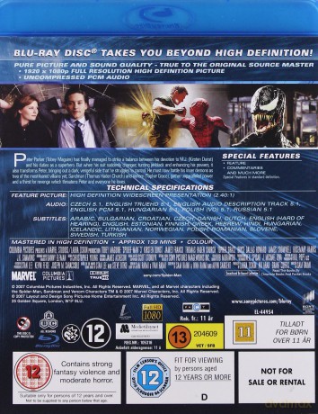 Spider-Man 3 [Blu-Ray]