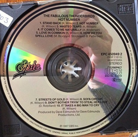 The Fabulous Thunderbirds: Hot Number [CD]