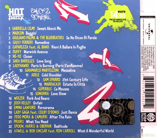 Hot Party Back 2 School 2008 [CD]