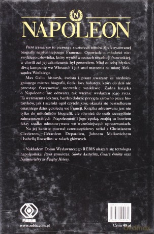 Napoleon.Pieśń Wymarszu T.1 - Max Gallo [KSIĄŻKA]