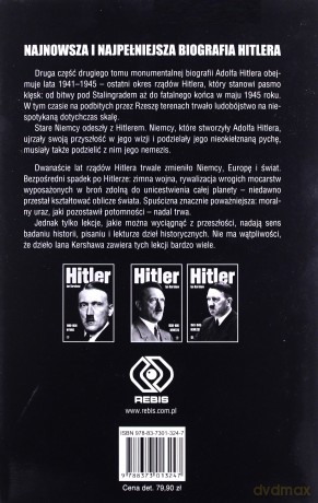 Hitler T.2 Cz.Ii - Ian Kershaw [KSIĄŻKA]