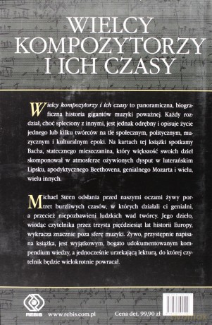 Wielcy Kompozytorzy I Ich Czasy - Michael Steen [KSIĄŻKA]