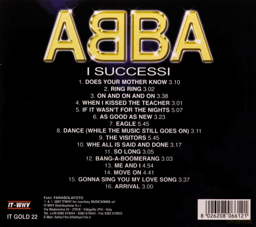 Abba: I Successi [CD]