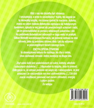 Encyklopedia Żywienia - Gillian Mckeith [KSIĄŻKA]
