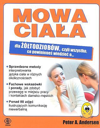 Mowa Ciała Dla Żółtodziobów - Peter A. Andersen [KSIĄŻKA]