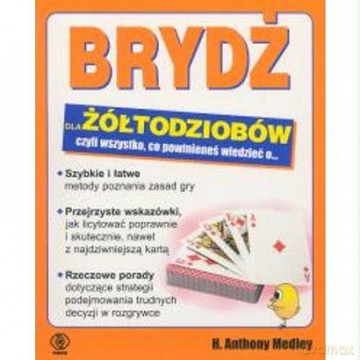 Brydż Dla Żółtodziobów - Anthony H. Medley [KSIĄŻKA]