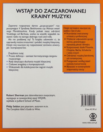 Muzyka Klasyczna Dla Żółtodziobów - Robert Sherman, Philip Seldon [KSIĄŻKA]