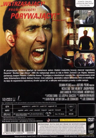 8 milimetrów (polski lektor) [DVD]