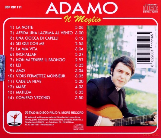 Adamo: Il Meglio [CD]