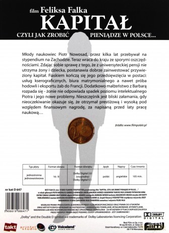 Kapitał, czyli jak zrobić pieniądze w Polsce [DVD]