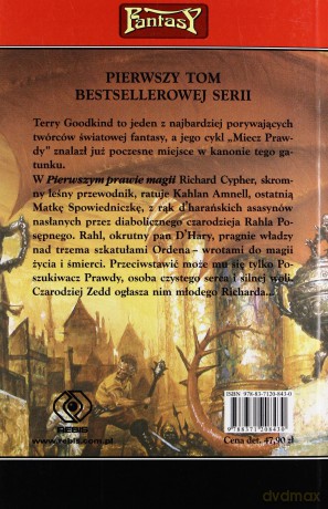 Pierwsze Prawo Magii - Terry Goodkind [KSIĄŻKA]