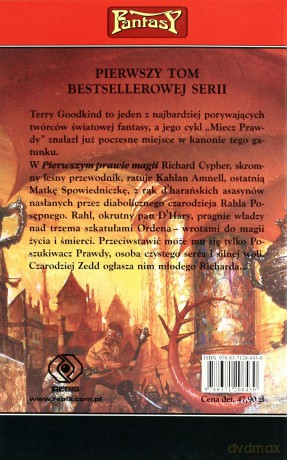 Pierwsze Prawo Magii - Terry Goodkind [KSIĄŻKA]