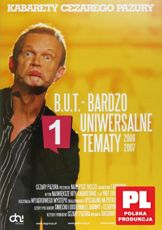 Kabarety Cezarego Pazury: B.U.T. Bardzo Uniwersalne Tematy [DVD]