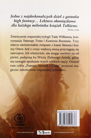 Wieża Zielonego Anioła Część 2 - Tad Williams [KSIĄŻKA]