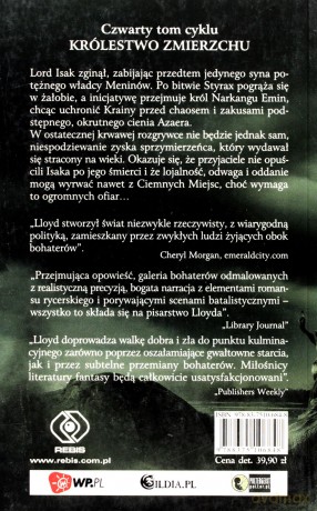 Naznaczony Przez Bogów - Tom Lloyd [KSIĄŻKA]