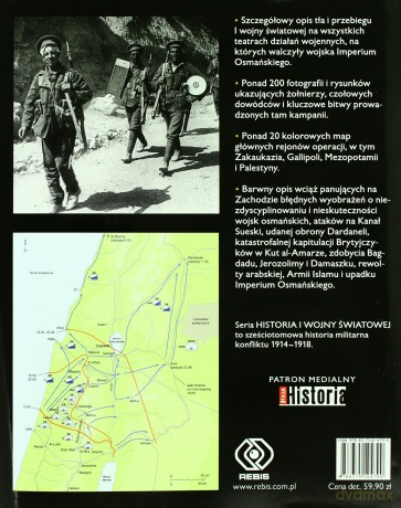 Gallipoli I Bliski Wschód 1914-1918. Historia Pierwszej Wojny Światowej - J. Edward Erickson [KSIĄŻKA]