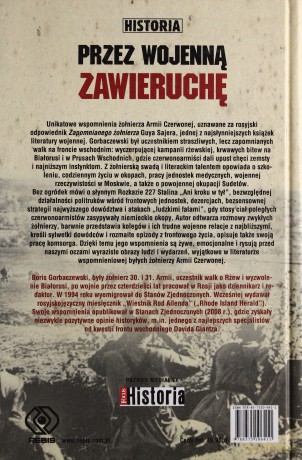 Przez Wojenną Zawieruchę - Boris Gorbaczewski [KSIĄŻKA]