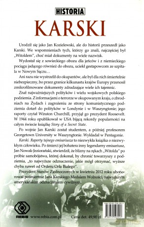 Karski. Raporty Tajnego Emisariusza - M. Stanisław Jankowski [KSIĄŻKA]