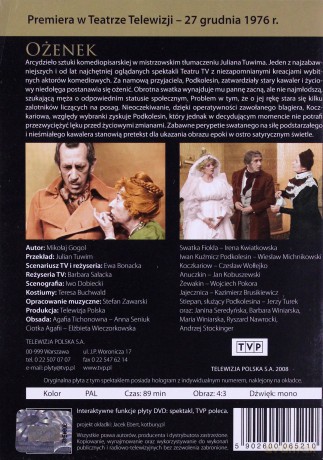 Teatr TVP: Ożenek [DVD]
