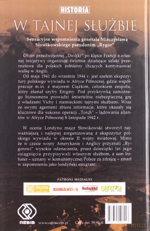 W Tajnej Służbie - Mieczysław Rygor-Słowikowski [KSIĄŻKA]