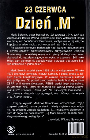 23 Czerwca - Dzień "M" - Mark Siemionowicz Sołonin [KSIĄŻKA]