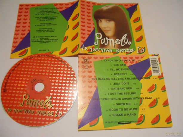 Pamela: Io Non Vivo Senza Te [CD]