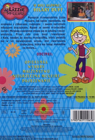 Lizzie McGuire: Opiekunka [DVD]