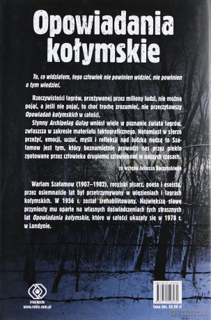 Opowiadania Kołymskie - Warłam Szałamow [KSIĄŻKA]