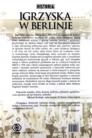 Igrzyska W Berlinie. Jak Hitler Ukradł Olimpijski Sen - Guy Walters [KSIĄŻKA]