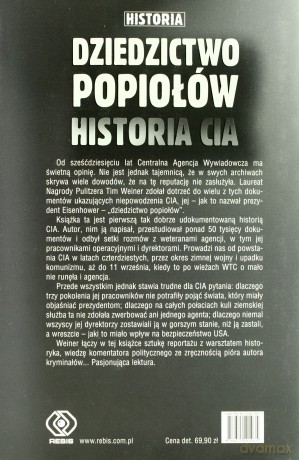 Dziedzictwo Popiołów. Historia Cia - Tim Weiner [KSIĄŻKA]