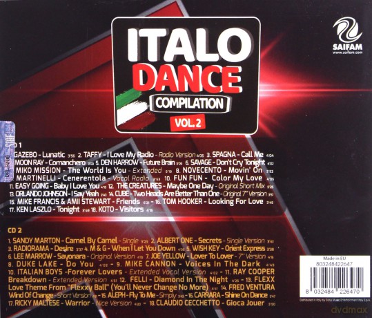 Italo Dance Mania Vol. 2 [2CD]