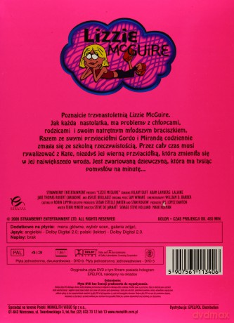 Lizzie McGuire odcinki 1-4 [BOX] [4DVD]