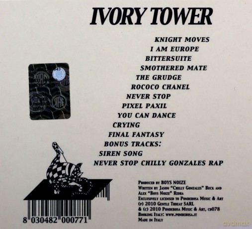 Chilly Gonzales: Ivory Tower [CD]