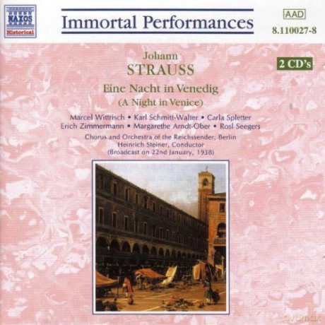 Johann Strauss: J Strauss: Eine Nacht in Venedig [2CD]