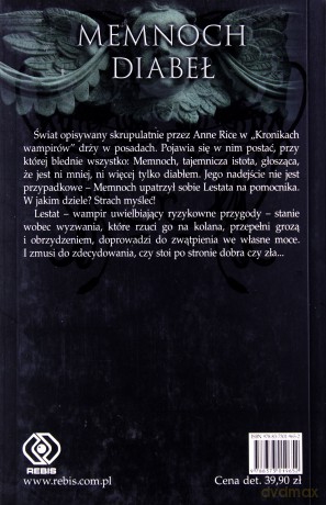 Memnoch Diabeł - Anne Rice [KSIĄŻKA]